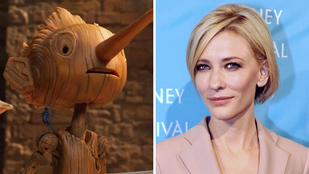 Pinocchio di Guillermo del Toro, anche Cate Blanchett è nel cast e forse non ve ne siete accorti