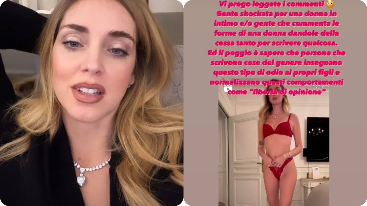 Chiara Ferragni in intimo sui social: valanga di critiche, lei sbotta: 