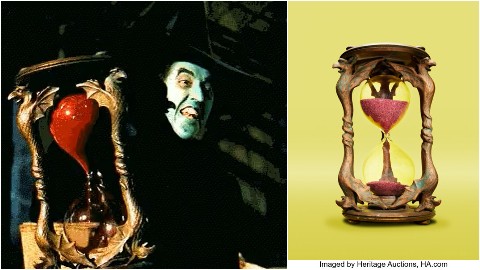 The Wicked Witch's Hourglass From 'The Wizard of Oz' Was the Top Lot at an  $8 Million Auction of Movie Memorabilia