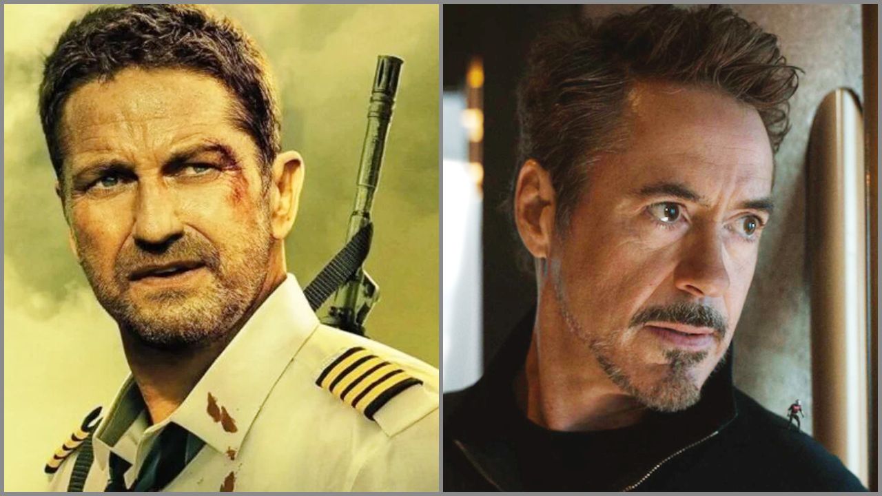 Robert Downey Jr. è un fan di Gerard Butler, tra poco in The Plane