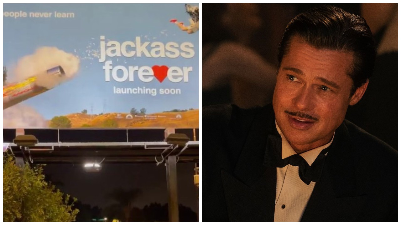 Babylon: quel cartellone di Jackass Forever negli anni Cinquanta di cui Chazelle non si è accorto…
