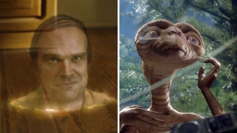 Un fantasma in casa, David Harbour ha tratto ispirazione da E.T. L'extra-terrestre