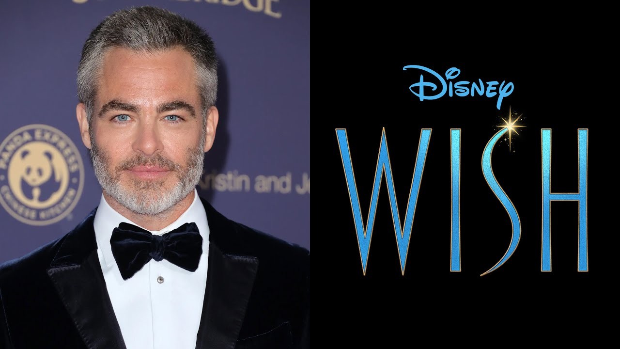 Wish, Chris Pine joins the cast of the Disney film with Ariana DeBose and Alan Tudyk