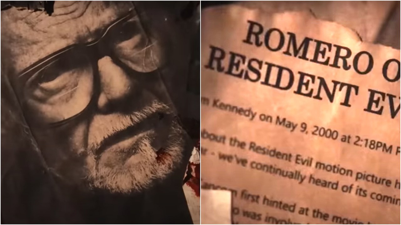 George A. Romero's Resident Evil: il teaser di un documentario sul film dal videogame non realizzato dal regista