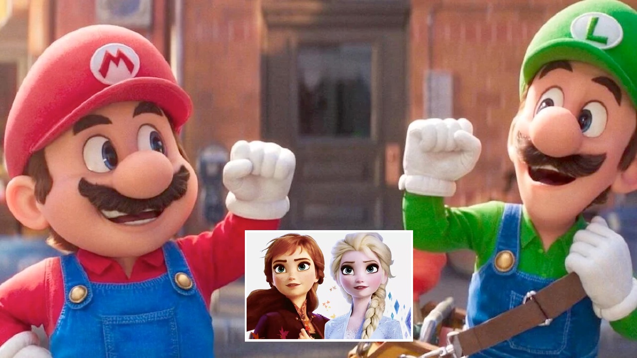 Super Mario Bros. supera Frozen 2: è il film d'animazione con il debutto più redditizio al box office mondiale