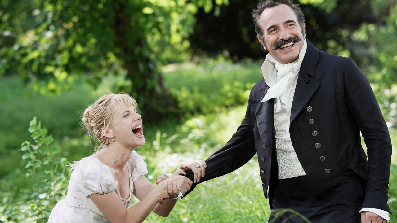 Il Ritorno dell'Eroe, Jean Dujardin seduttore nel film di Laurent Tirard