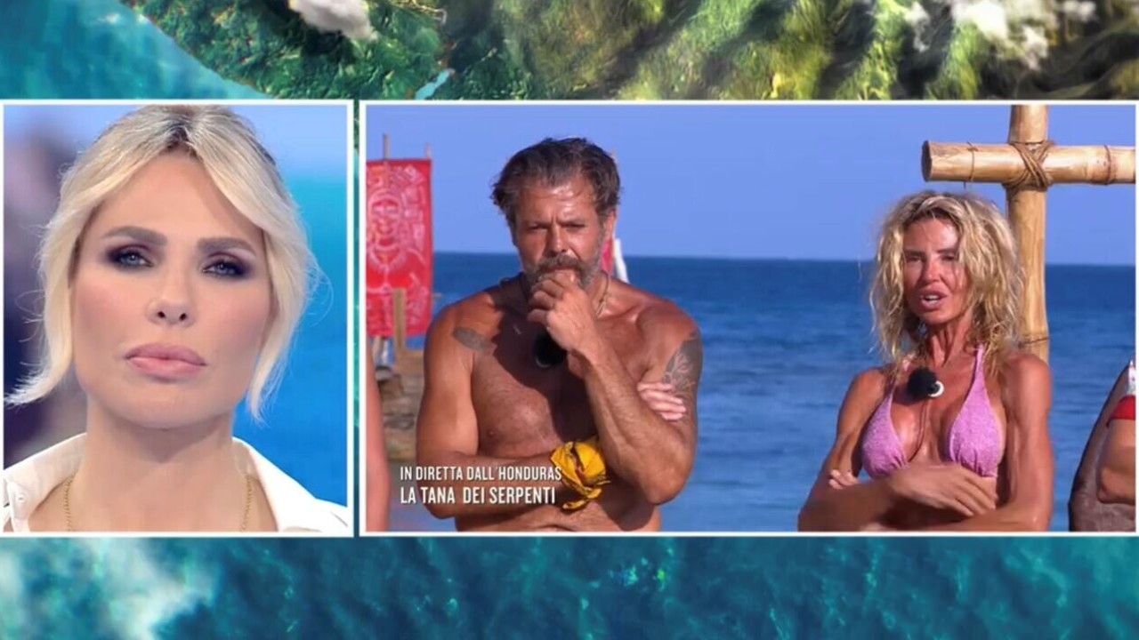 Isola dei Famosi, scontro di fuoco tra Andrea Lo Cicero e Nathaly Caldonazzo: volano offese e pesanti accuse in diretta