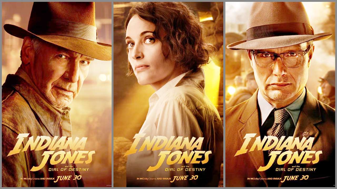 Indiana Jones e il Quadrante del Destino, i poster dei personaggi!
