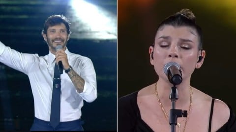Emma Marrone, “escape” from Stefano De Martino after performing at the celebration of the championship of Naples