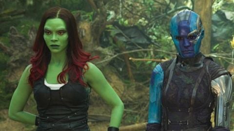 Guardians of the Galaxy and Zoe Saldana planned to make a spin-off of Gamora and Nebula