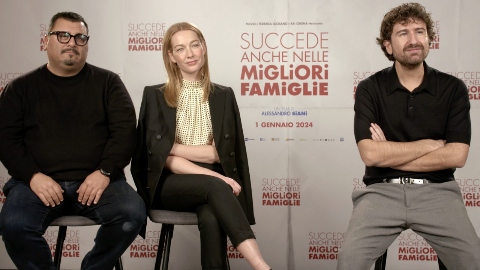 Succede anche nelle migliori famiglie: la nostra intervista ad Alessandro Siani, Cristiana Capotondi, Sergio Friscia