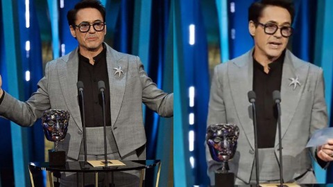 BAFTA, Robert Downey Jr. vince e ringrazia 'quel tizio, Chris Nolan' in un esilarante discorso