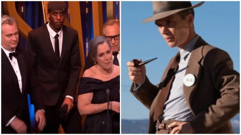 BAFTA 2024, uno sconosciuto si è 'imbucato' sul palco durante la premiazione di Oppenheimer