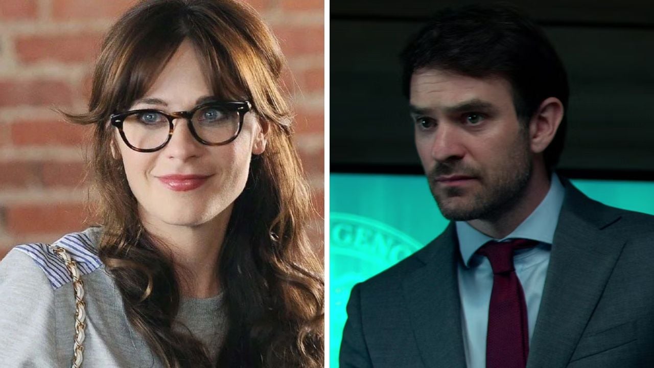 Merv, Zooey Deschanel e Charlie Cox nella prima immagine della rom com