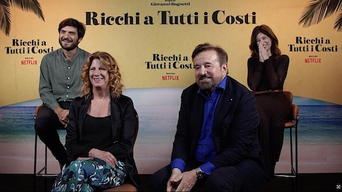 Ricchi a tutti i costi, intervista con i protagonisti: "attori mentalmente instabili" e "la poesia degli insulti"