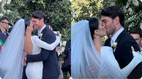 Ignazio Moser a Cecilia Rodriguez, il discorso al matrimonio: "Quando ti ho vista al Gf Vip"