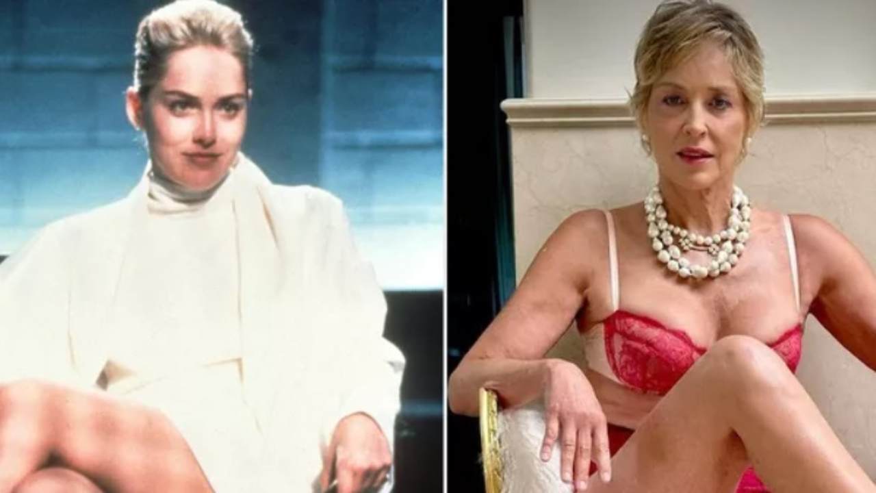 Basic Instinct, Sharon Stone ricrea la scena cult delle gambe accavallate  32 anni dopo [FOTO]