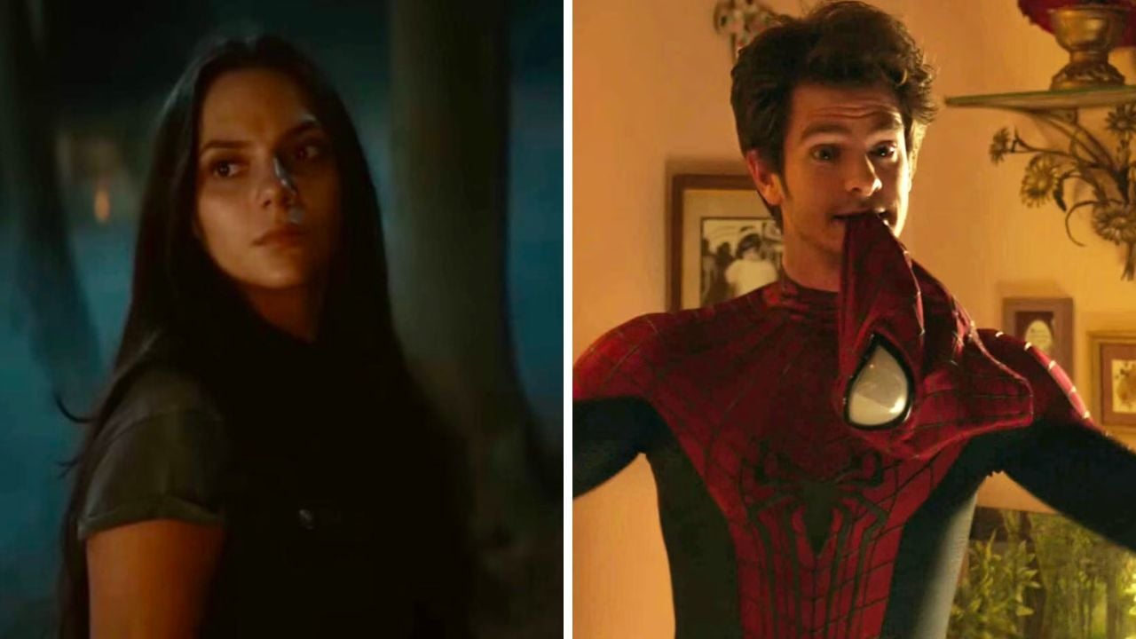 Dafne Keen was inspired by Andrew Garfield to protect her secret.
