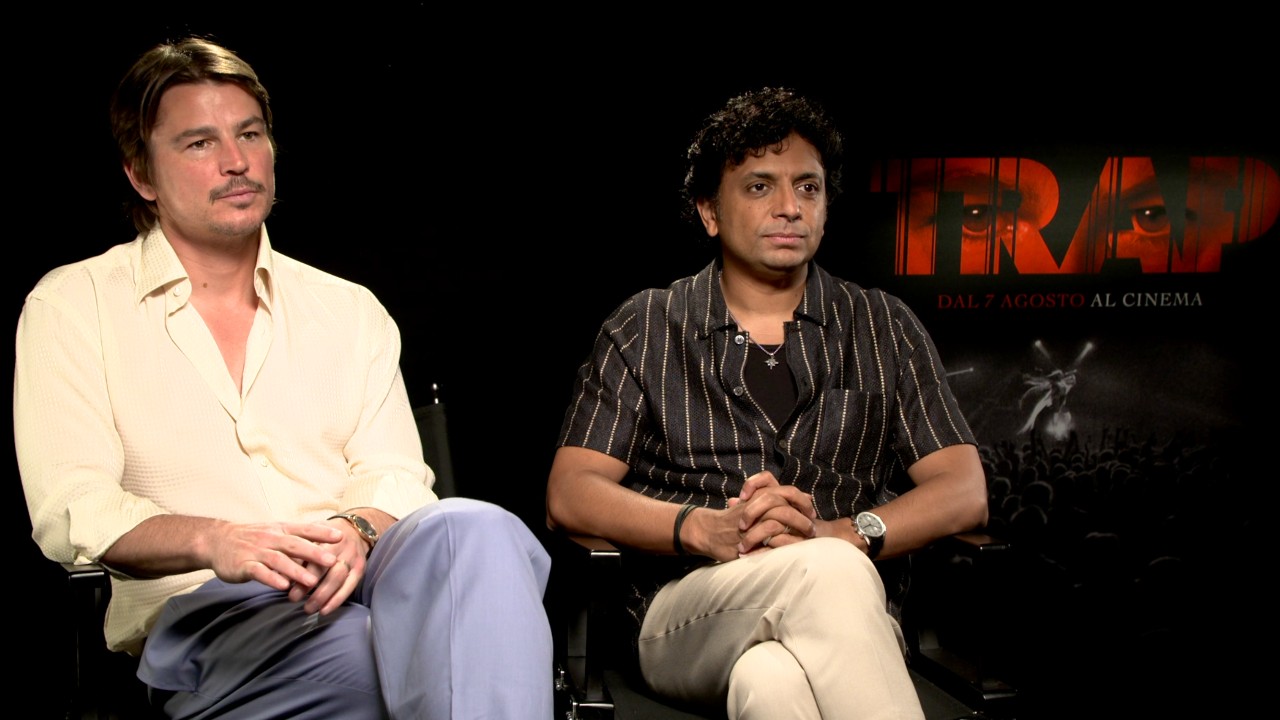 Trap: la nostra intervista a M. Night Shyamalan e Josh Hartnett