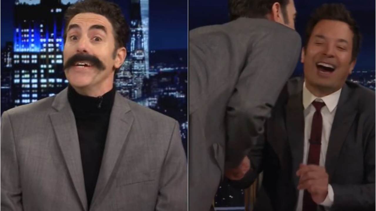 Sacha Baron Cohen si trasforma in Borat e prende in giro Trump l