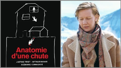 David Lynch illustra la sceneggiatura di Anatomia di una caduta di Justine Triet