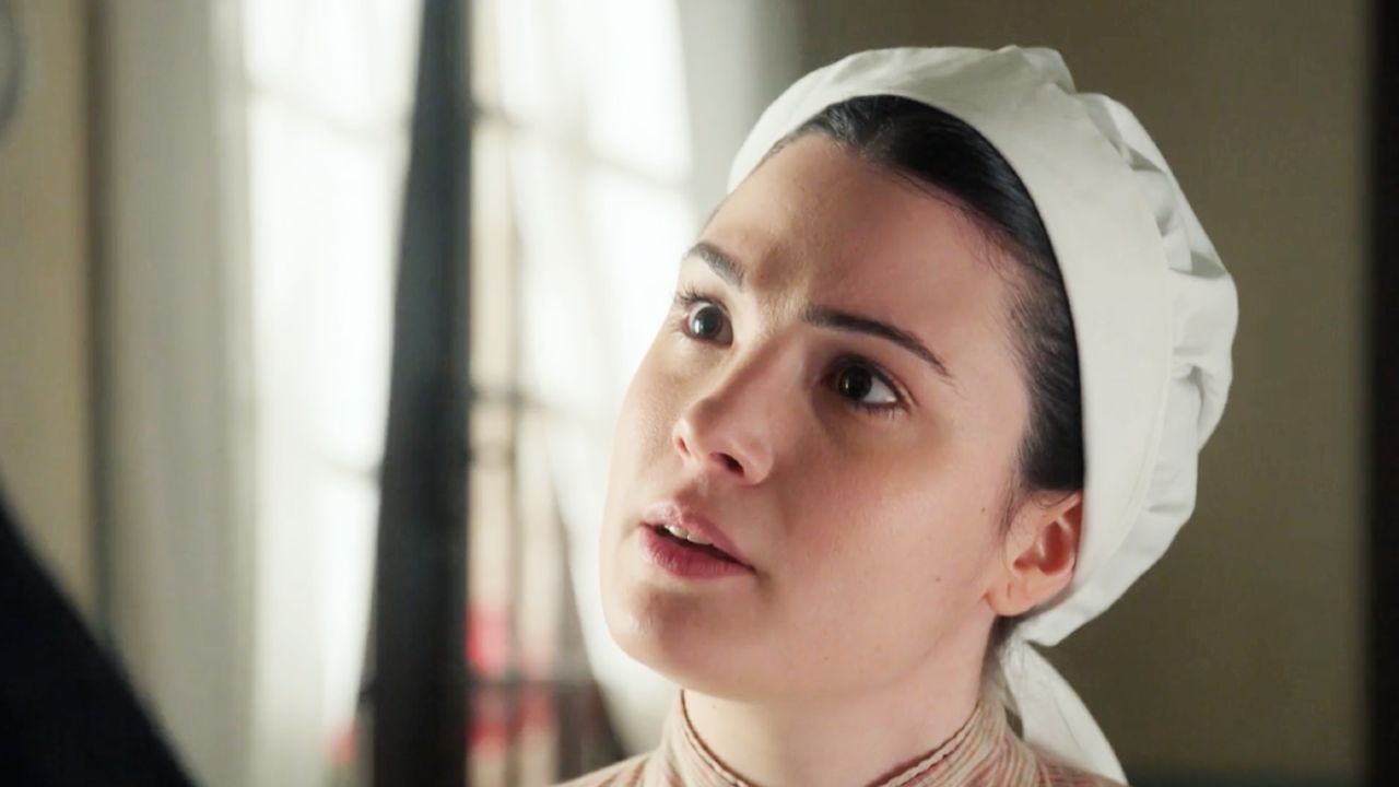 La Promessa Anticipazioni Spagnole: Virtudes confessa tutto. Il suo segreto  è terribile!