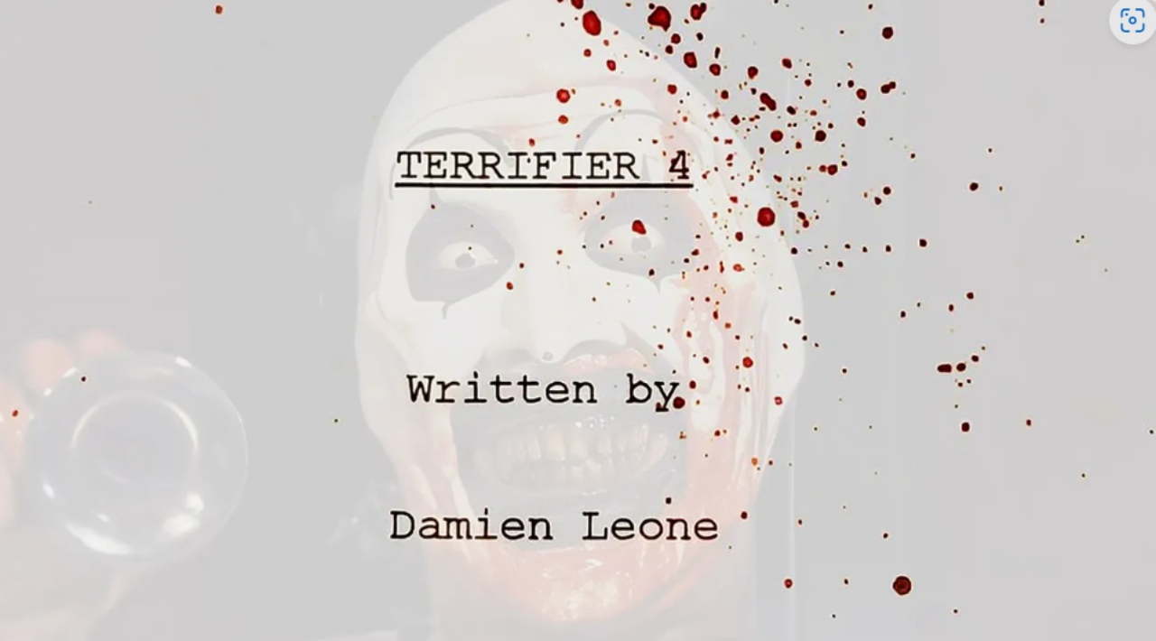 Terrifier 4: Damien Leone annuncia ai fan lo script del capitolo finale