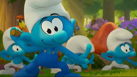 I Puffi - Il Film: ecco il trailer italiano del nuovo film d'animazione con le voci di Paolo Bonolis e Luca Laurenti