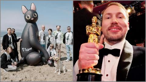 Oscar 2025, con Flow il regista Gints Zilbalodis si avvicina al record di Hayao Miyazaki