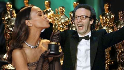 Zoe Saldaña e Roberto Benigni nella storia degli Oscar per lo stesso motivo: cos'hanno in comune?