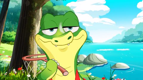 Gino and Friends, una clip in esclusiva del film di animazione italiano: avete mai visto coccodrilli lungo il Tevere?