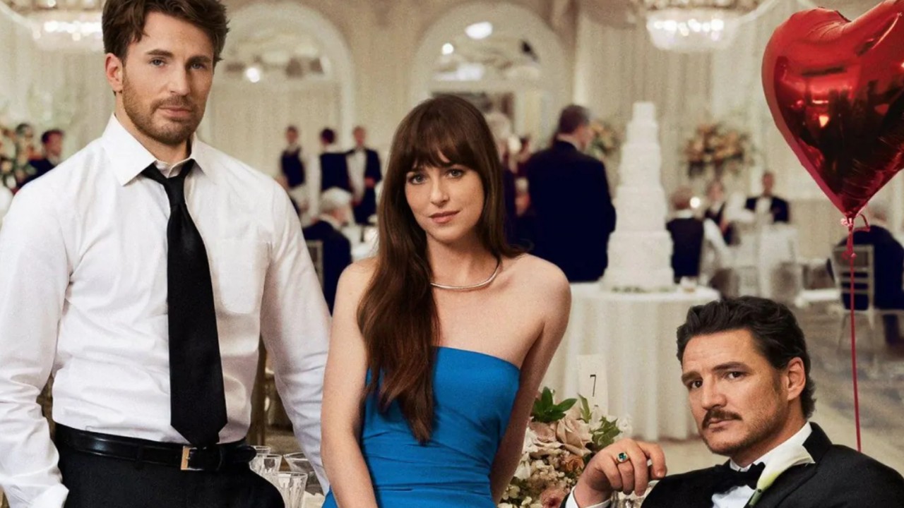 Materialists, Dakota Johnson svela com'è stato lavorare con Chris Evans e Pedro Pascal