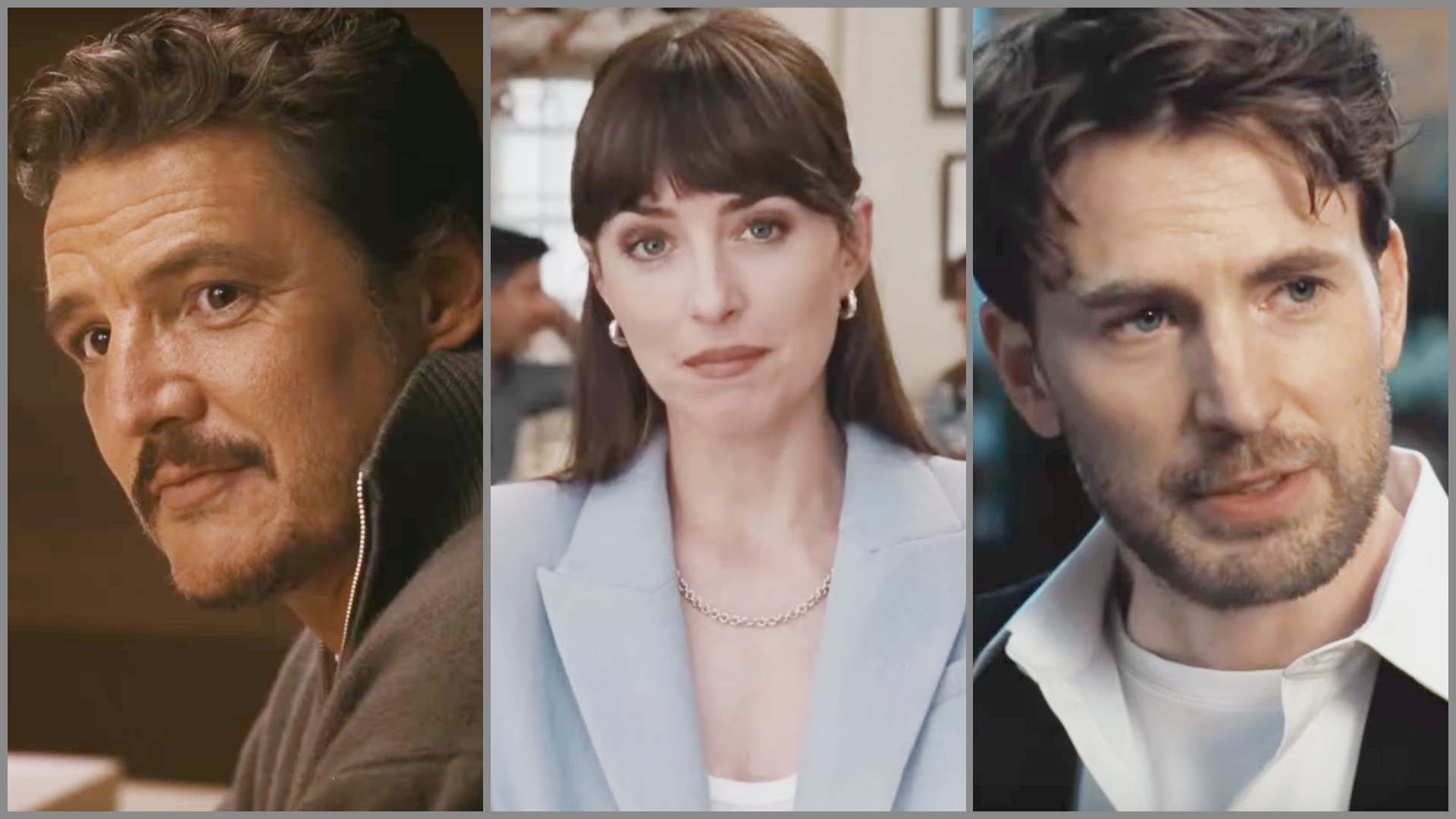 material love il trailer italiano del film col triangolo dakota johnson pedro pascal e chris evans