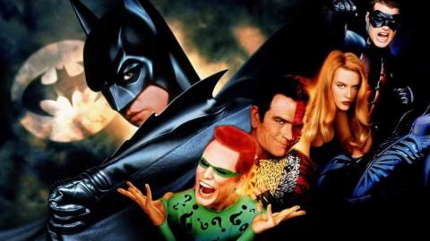Batman Forever di Joel Schumacher compie 30 anni, Chris O'Donnel celebra lo s-cult con una foto epica