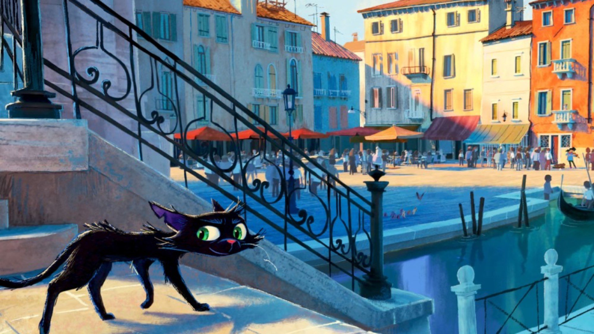 gatto annunciato un film d animazione disney pixar ambientato a venezia