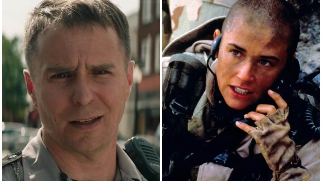 Soldato Jane, Sam Rockwell ha mollato il film dopo che Demi Moore l'ha fatto ubriacare e l'ha rasato a zero