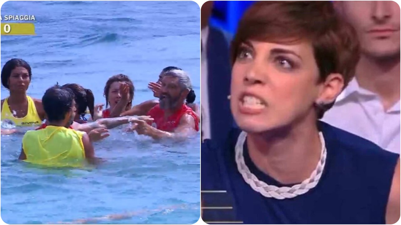 Isola dei Famosi, tensioni alle stelle: dopo la rissa in acqua tra Dino e Omar, interviene la moglie di Gianrusso Isola dei Famosi, tensioni alle stelle: dopo la rissa in acqua tra Dino e Omar, interviene la moglie di Gianrusso
