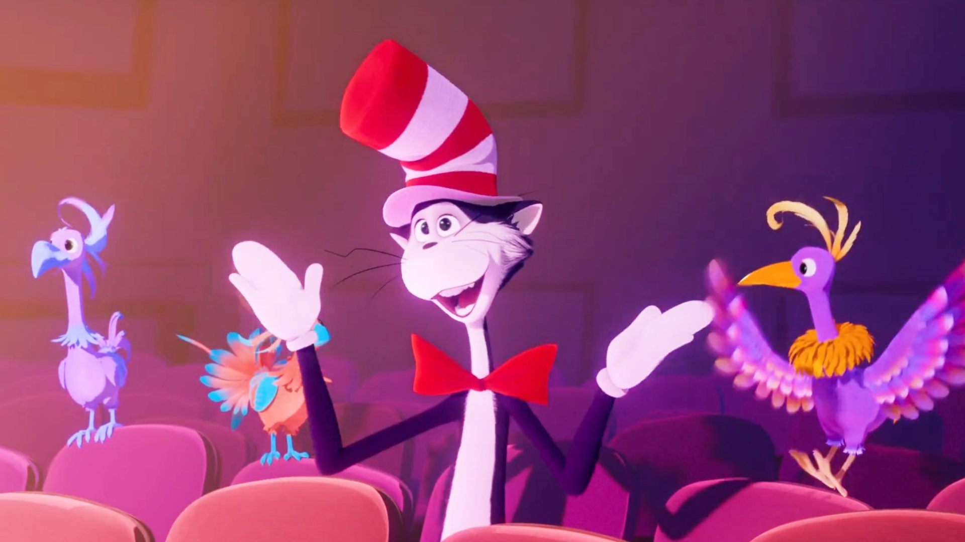 Il Gatto col Cappello, il trailer italiano del film che dà il via alla Warner Bros. Pictures Animation, tratto dal dr. Seuss Il Gatto col Cappello, il trailer italiano del film che dà il via alla Warner Bros. Pictures Animation, tratto dal dr. Seuss