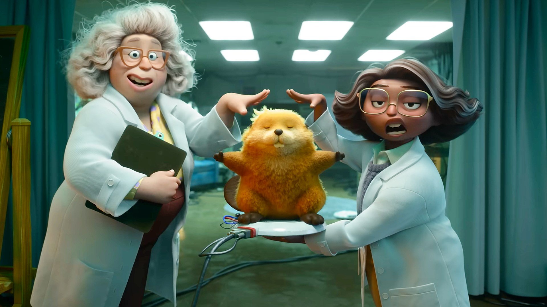 hoppers il teaser trailer del prossimo pixar una commedia di fantascienza animalista dal creatore di siamo solo orsi