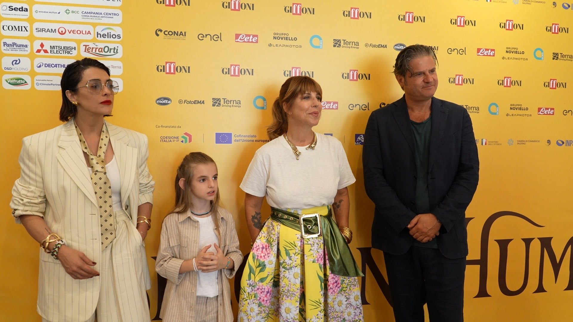 unicorni essere unici video intervista a michela andreozzi e al cast del film di apertura di giffoni55