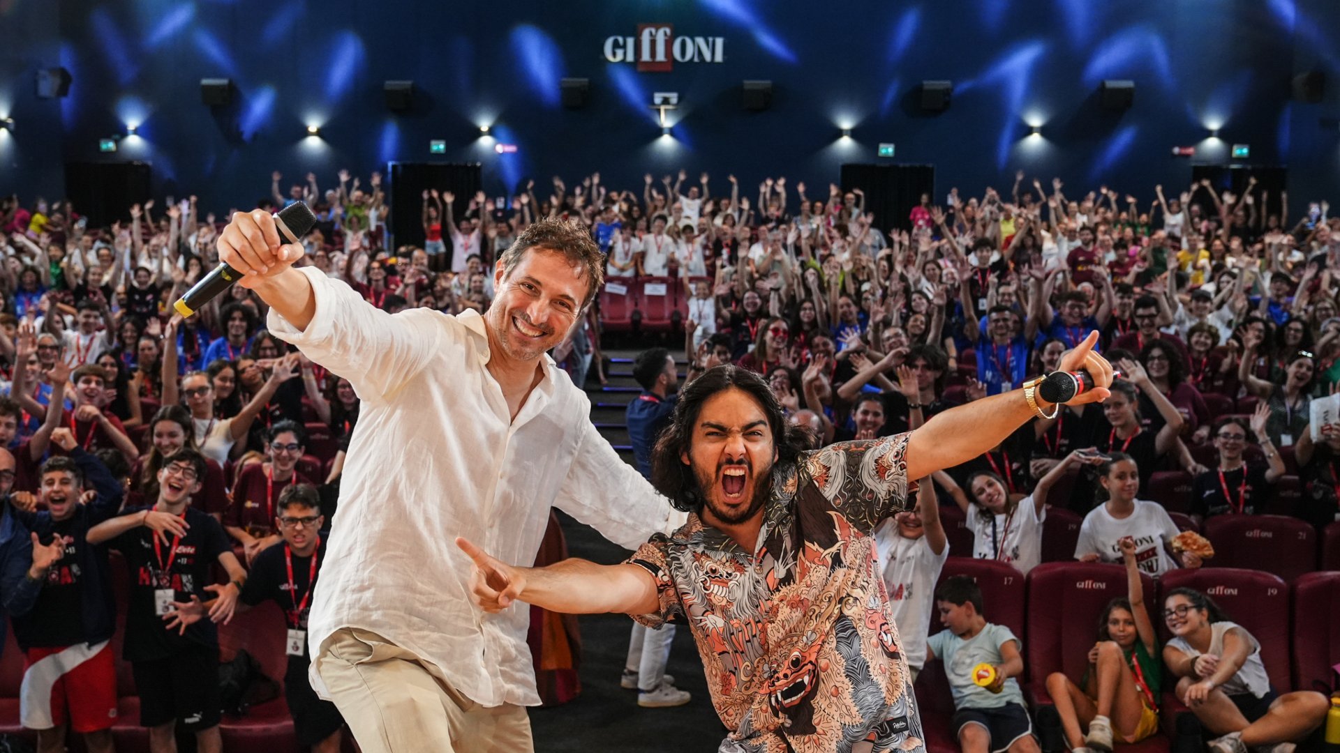 esprimi un desiderio a giffoni max angioni e volfango de biasi con un film per superare lo scontro generazionale