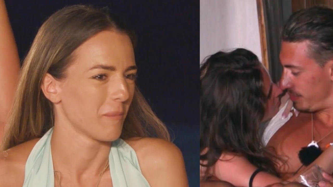 temptation island simone tradisce sonia b con la single rebecca poi si pente