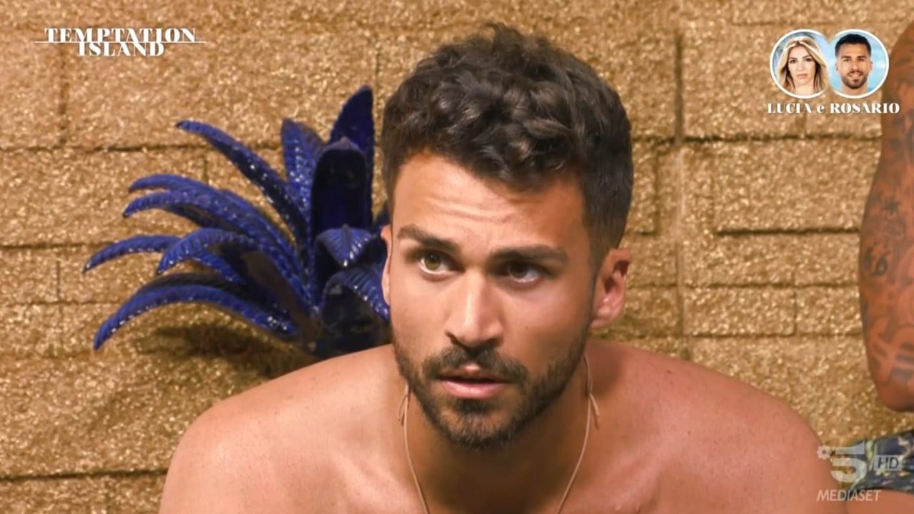 temptation island il retroscena sulla telefonata tra rosario guglielmi e il tentatore andrea cosa si sono detti