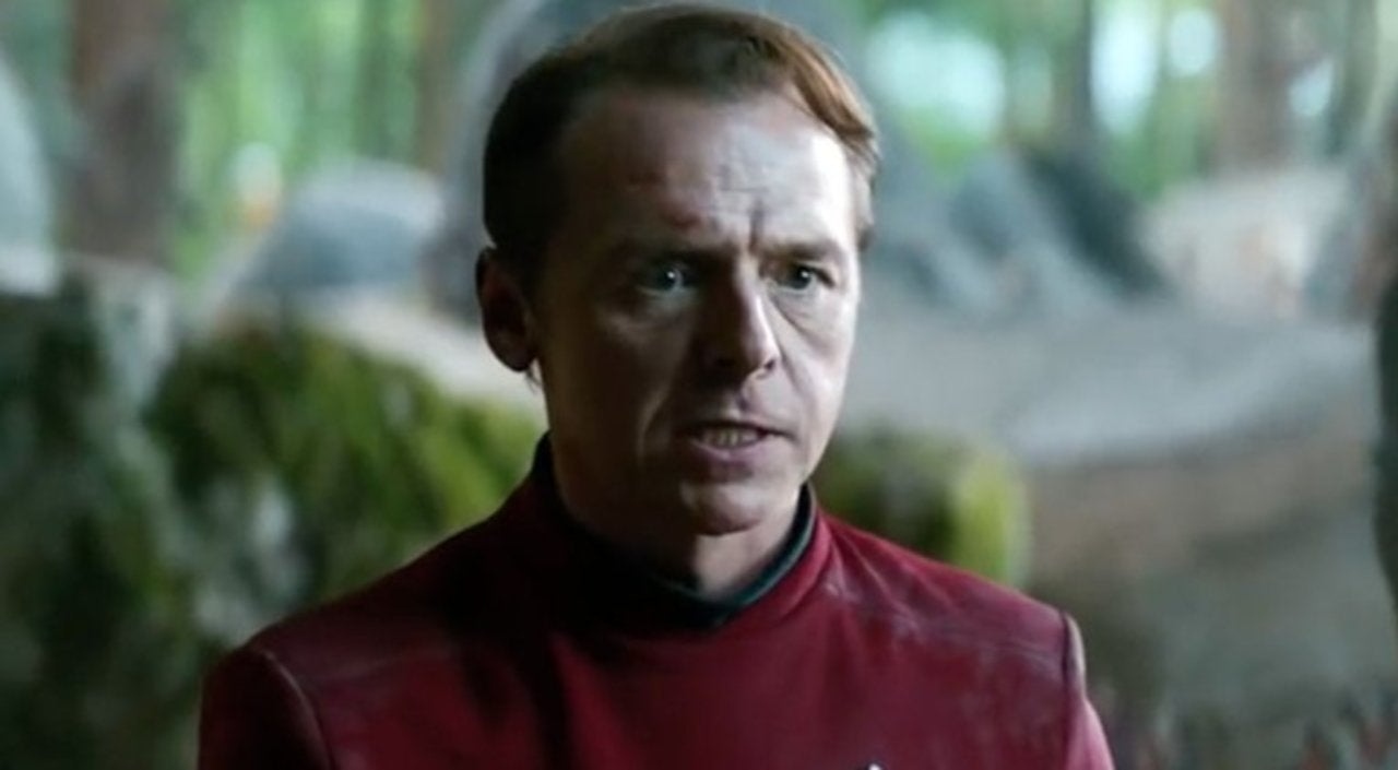 simon pegg ricorda con rimpianto la versione fuori di testa di star trek di quentin tarantino