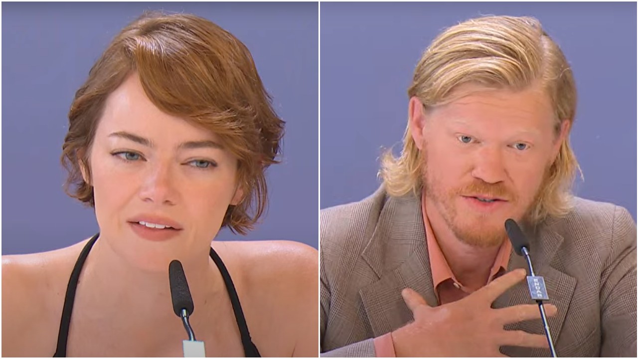 bugonia a venezia emma stone dice di credere negli alieni e per yorgos lanthimos la distopia 232 il mondo in cui viviamo