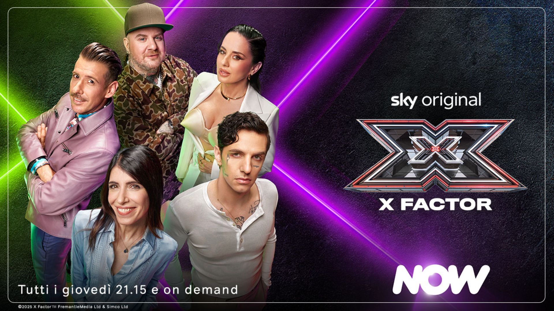 x factor 2025 pronti via un edizione all insegna del talento e con francesco gabbani al tavolo dei giudici
