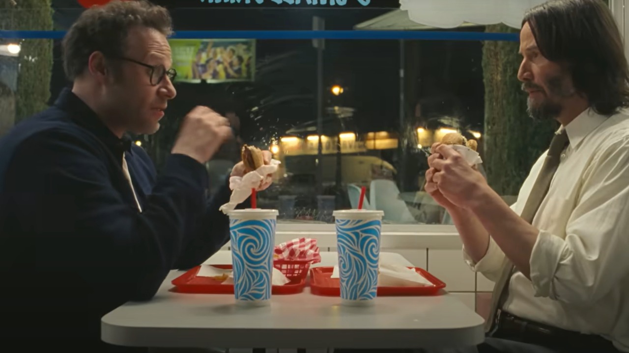 Good Fortune: il nuovo trailer della commedia con Seth Rogen e Keanu Reeves angelo pasticcione