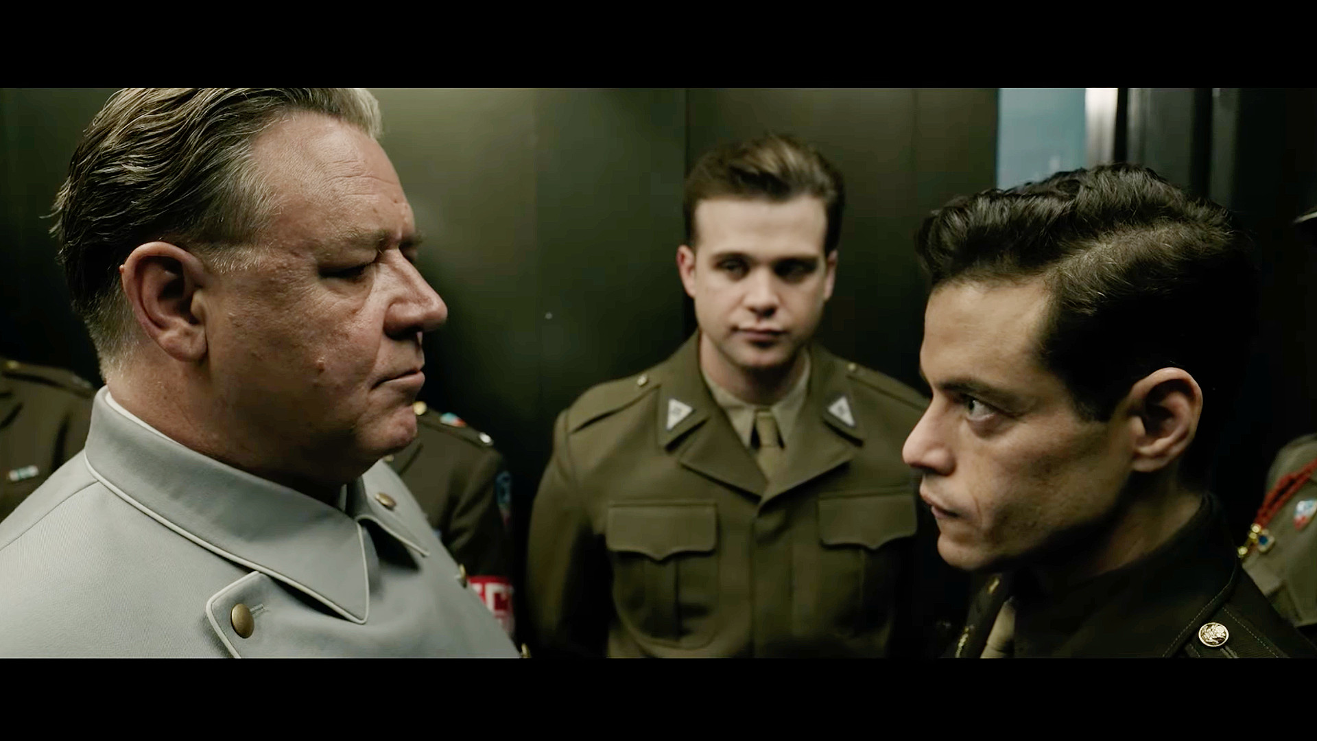 Russell Crowe e Rami Malek nel primo trailer ufficiale di Nuremberg