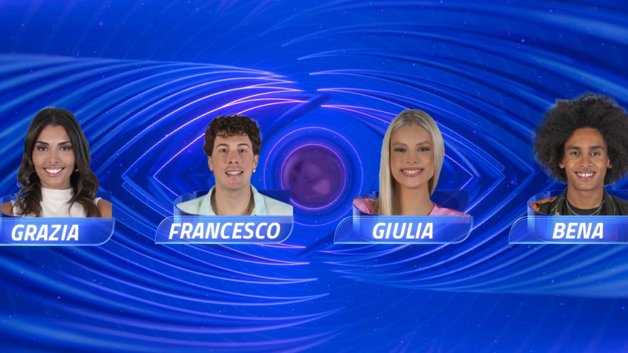 grande fratello chi sar224 l eliminato tra bena giulia grazia e francesco ecco cosa dicono i sondaggi