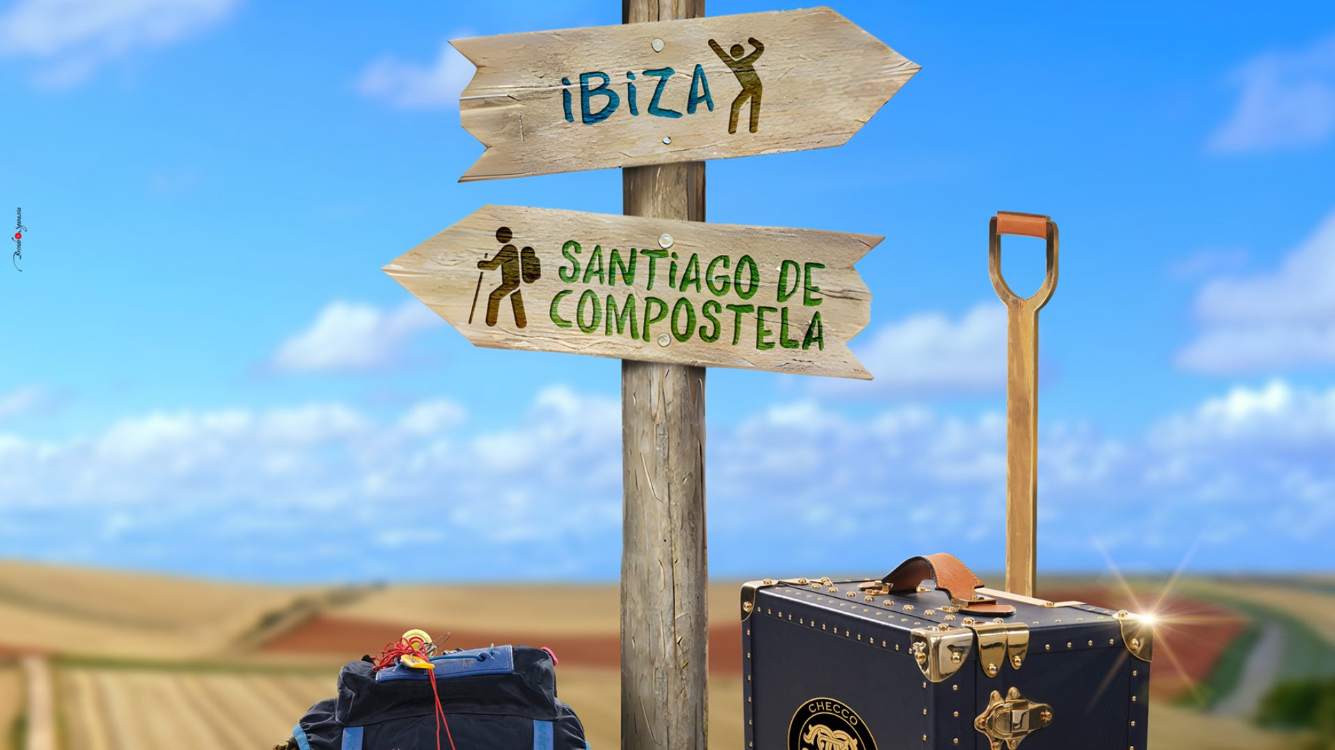 Buen Camino di Checco Zalone: il primo teaser poster accompagna l Buen Camino di Checco Zalone: il primo teaser poster accompagna l